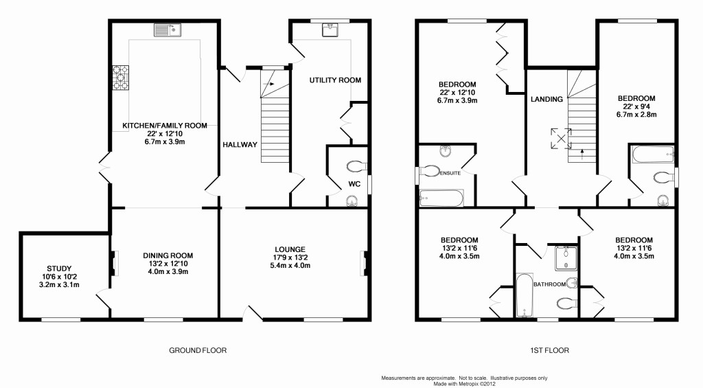 Floorplan of a house