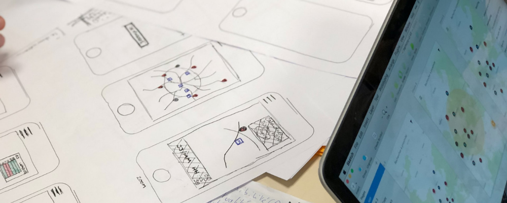 ux design process wireframe